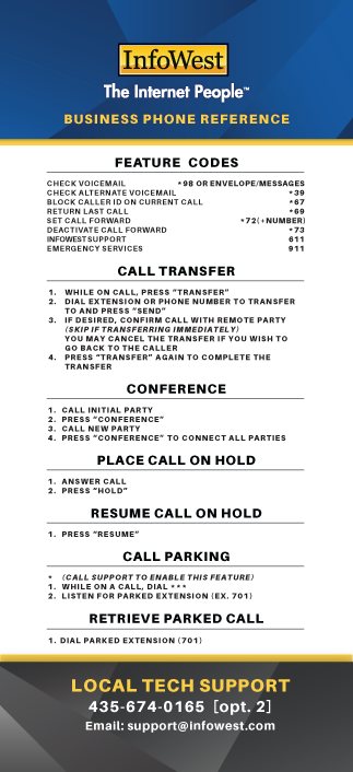 InfoWest-Business-Phone-Reference-Sheet